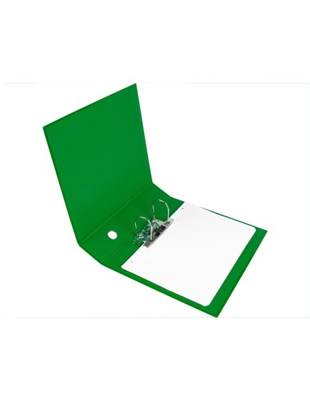 ARCH.PAL.LIDERPAPEL C.FORRADO DIN A4 VER SIN CAJA LOMO 80 MM COLOR SY