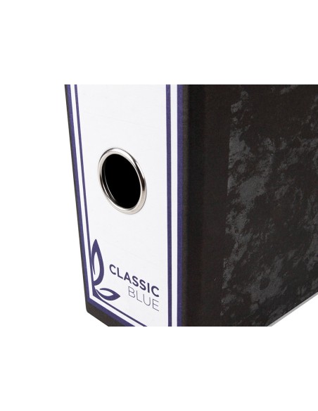 ARCH.PAL.LIDERPAPEL CARTON FORRADO FOLIO JASPEADO NG.CLASSIC BLUE