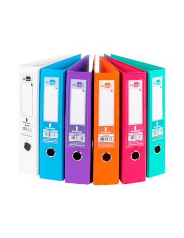 ARCH.PAL.LIDERPAPEL C.FORRADO DIN A4 SURT TRENDING C/RADO LOMO 75 MM ARCH.PAL.LIDERPAPEL C.FORRADO DIN A4 SURT TRENDING C/RADO LOMO 75 MM