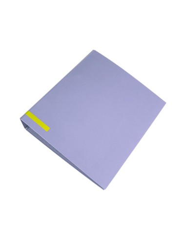 ARCHIVADOR PALANCA A4 FORRADO SIN RADO LOMO 80MM LAVANDA