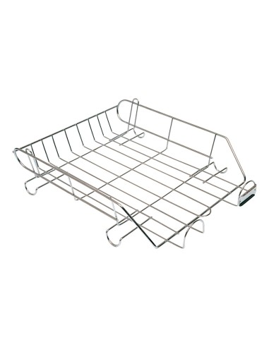 BANDEJA SOBREM.METALICA Q-CON.CROMADA 370X275 MM BANDEJA SOBREM.METALICA Q-CON.CROMADA 370X275 MM