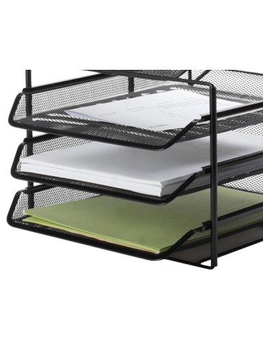 BANDEJA CLASIFICADORA METALICA REJILLA NEGRA 300X350X420 MM BANDEJA CLASIFICADORA METALICA REJILLA NEGRA 300X350X420 MM