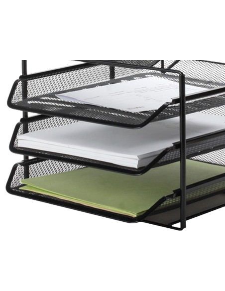 BANDEJA CLASIFICADORA METALICA REJILLA NEGRA 300X350X420 MM BANDEJA CLASIFICADORA METALICA REJILLA NEGRA 300X350X420 MM