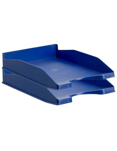 BANDEJA ARCHIVO 2000 ANTIMICROBIANA PLAST.AZ. APILABLE 3 POSICIONES