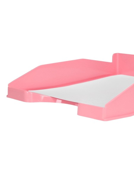 BANDEJA PLAST.Q-CON.ROSA PASTEL OPACO 240X70X340MM BANDEJA PLAST.Q-CON.ROSA PASTEL OPACO 240X70X340MM