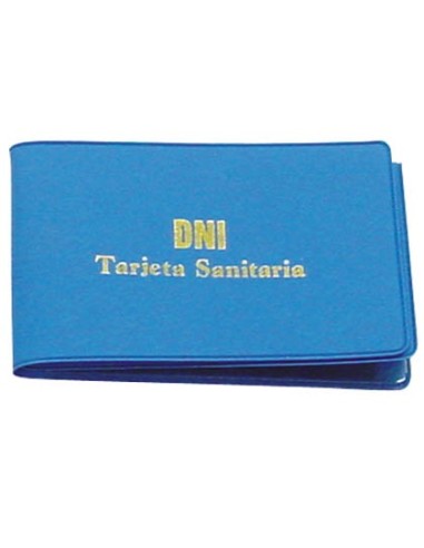 FUNDA PORTACARNET SEGURIDAD SOCIAL OPACA PVC