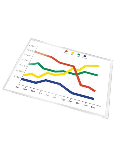 FUNDA AUTOADH. Q-CON.TAMAÑO A-4 210X297MM PACK 5 UDS.