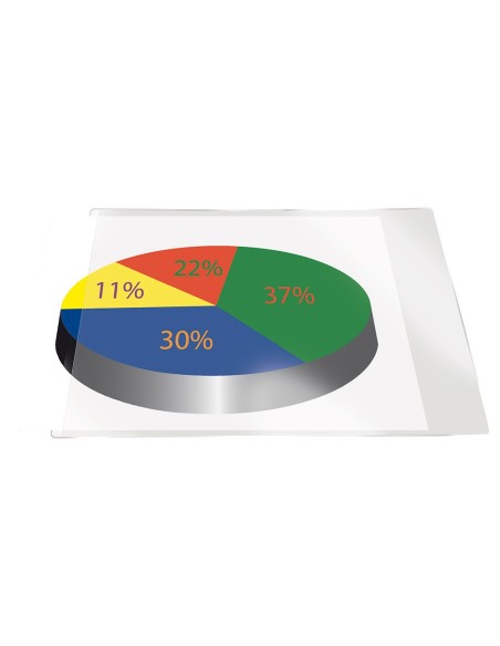 FUNDA AUTOADH. Q-CON.TAMAÑO A-4 210X297MM PACK 5 UDS.