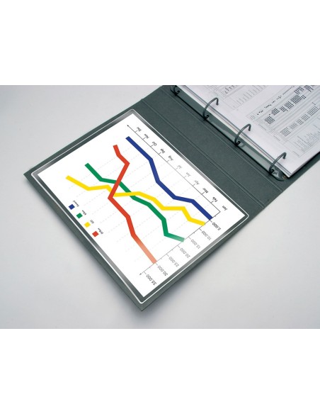 FUNDA AUTOADH. Q-CON.TAMAÑO A-4 210X297MM PACK 5 UDS.