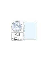 FUNDA MULTITALADRO ESSELTE DIN A4 60 MC PP PIEL NARANJA 100 UD**75480 2