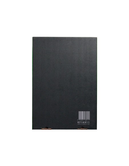 FUNDA MULTITALADRO Q-CON.DIN A4 80 MC PIEL NAR.BOLSA 10 UDS.