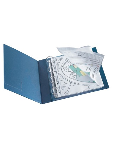 FUNDA MULTI.Q-CON A3 AP.80 MIC. CRISTAL C/AP.SUP. BOLSA 10 KF00715