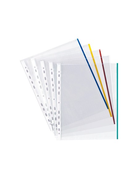 FUNDA MULTI.Q-CON A4 70 MC CRISTAL C/BORDE COL.SURT.BOLSA 25 KF18061