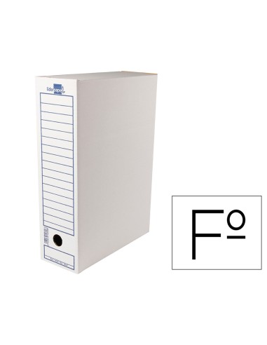 CAJA ARCHIVO DEFINITIVO LIDERPAPEL CARTON 340 G/M2 FL.