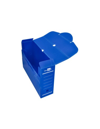 CAJA ARCHIVO DEFINITIVO PLASTICO AZUL TAMAÑO 36X26X10 CM