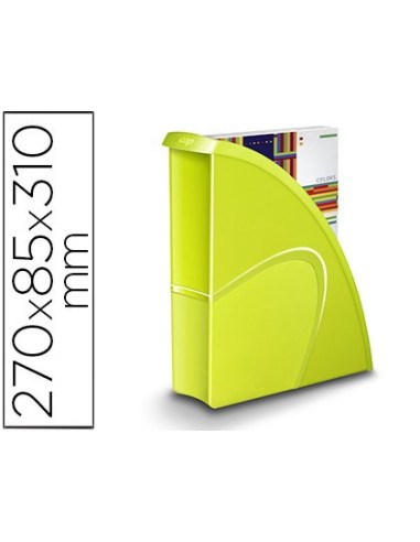 REVISTERO CEP PLASTICO USO VERTICAL / HORIZONTAL VERDE 85X270X310 MM