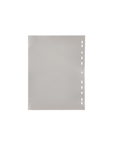 SEP.ALFABETICO Q-CON.PLASTICO A-Z DIN A4 MULTITAL.