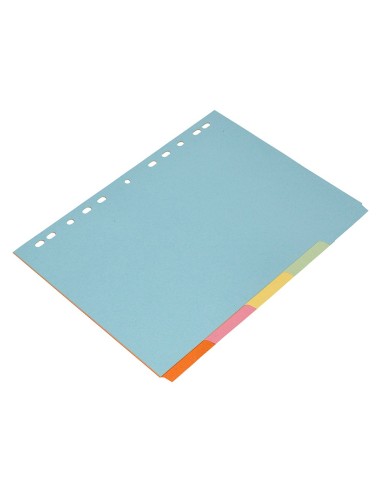 SEP.Q-CONNECT CARTULINA JUEGO 5 SEP.DIN A4 MULTITAL.