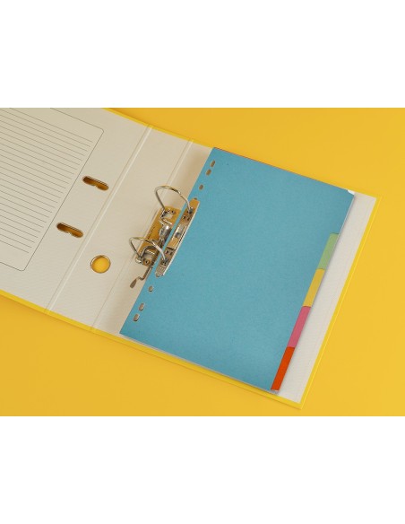 SEP.Q-CONNECT CARTULINA JUEGO 5 SEP.DIN A4 MULTITAL.