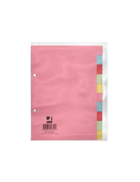 SEP.Q-CONNECT CARTULINA JUEGO 10 SEP.DIN A5 SEP.Q-CONNECT CARTULINA JUEGO 10 SEP.DIN A5