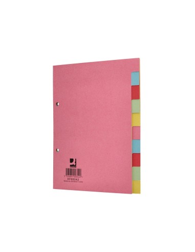 SEP.Q-CONNECT CARTULINA JUEGO 10 SEP.DIN A5 SEP.Q-CONNECT CARTULINA JUEGO 10 SEP.DIN A5