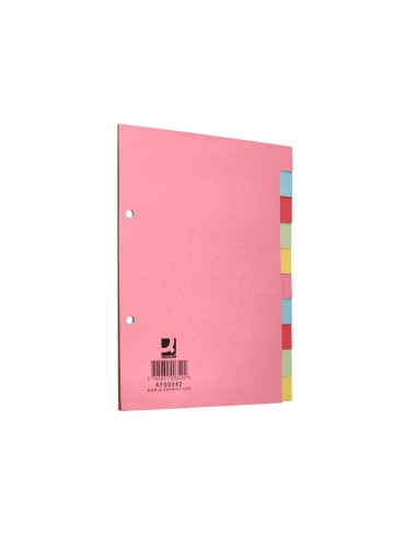 SEP.Q-CONNECT CARTULINA JUEGO 10 SEP.DIN A5 SEP.Q-CONNECT CARTULINA JUEGO 10 SEP.DIN A5