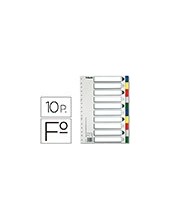SEPARADOR ESSELTE PLASTICO JUEGO 10 SEPARADORES FL.5 MULTITALADRO 2