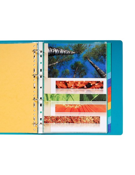 SEPARADOR Q-CON CART.BRILLO JUEGO 12 SEP. A4 MULTI.KF15407