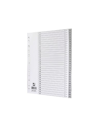 SEP.NUMERICO Q-CON.PLASTICO 1-31 JUEGO 31 SEP.A4 MULTITALADRO