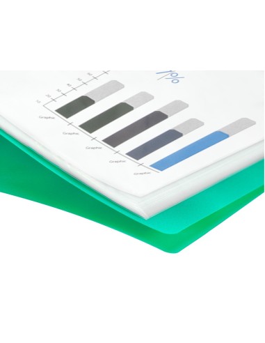 CARPETA ESCAPARATE 40 FUNDAS PP.A4 VE.TRANSLUCIDA