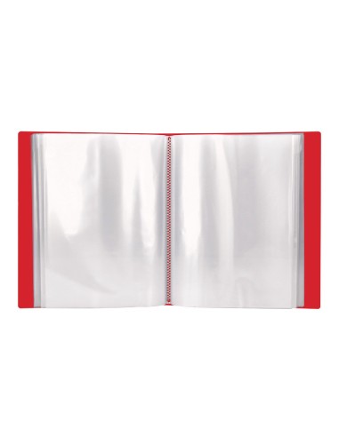 CARPETA PERSONALIZA 20 FUNDAS PP. A4 RJ. TRANS.PORTADA LOMO