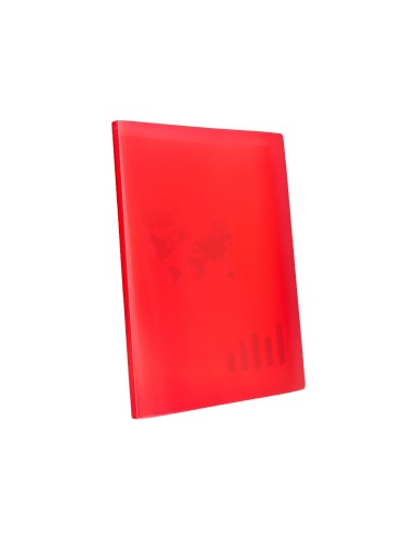 CARPETA ESCAPARATE 80 FUNDAS PP.A4 RJ.TRANSLUCIDA