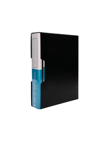 CARPETA ESCAPARATE 100 FUNDAS PP A4 NG.C/CAJETIN