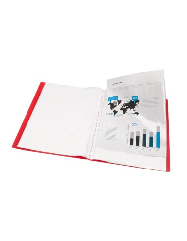 CARPETA ESCAPARATE 40 FUNDAS PP A4 RJ.FROSTY