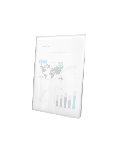 CARPETA ESCAPARATE 40 FUNDAS PP A4 TPTE.FROSTY