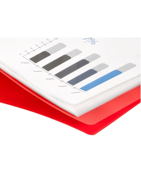 CARPETA ESCAPARATE 10 FUNDAS PP A4 RJ.FROSTY