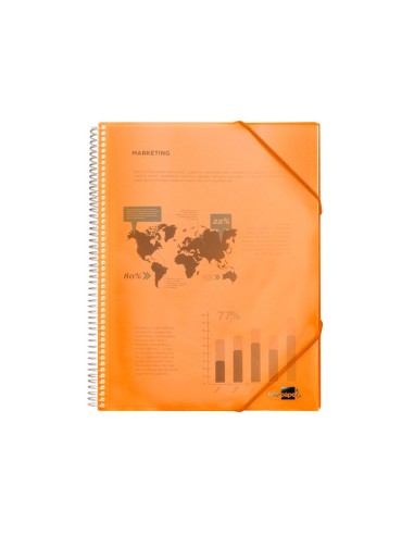 CARPETA ESCAPARATE C/ESP.60 FUNDAS PP A4 NJ.