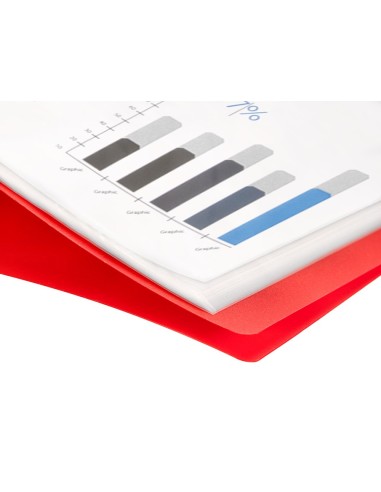 CARPETA  ESCAPARATE 40 FUNDAS PP. A3 RJ. TRANSLUCIDO