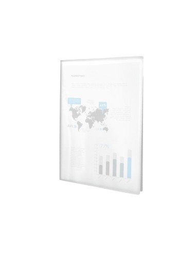 CARPETA  ESCAPARATE 40 FUNDAS PP. A3 TPTE.TRANSLUCIDO