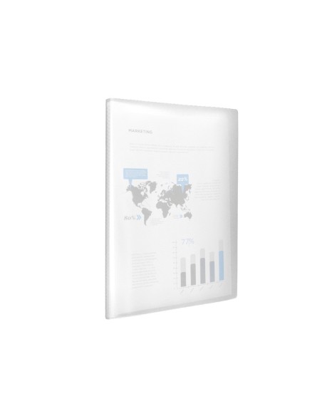 CARPETA  ESCAPARATE 40 FUNDAS PP. A3 TPTE.TRANSLUCIDO