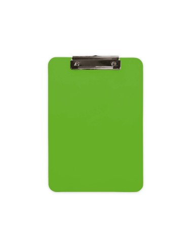 PORTANOTAS Q-CONNECT PLASTICO DIN A4 VERDE 2,5MM