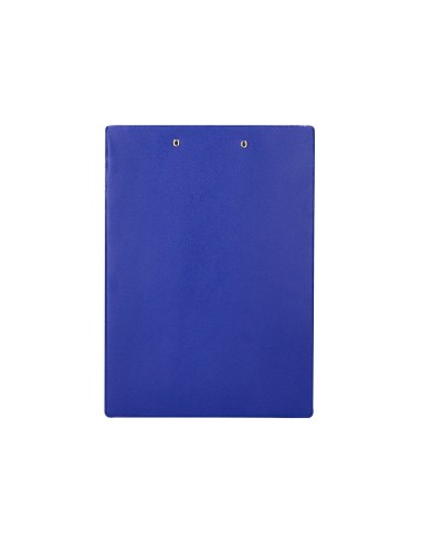 PORTANOTAS PINZA SUPERIOR Q-CONNECT MINICLIPS PVC DIN A4 AZUL KF01297