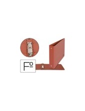 CARPETA 2 A 40 MM CARTON CUERO FL.APAISADO 2
