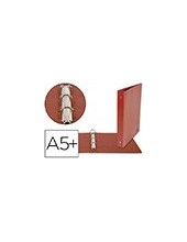 CARPETA 4 A 25 MM CARTON CUERO 4º 2