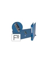 ARCH.LIDERPAPEL C.FORRADO FL.2 A 25 MM AZUL OLLAO Y TARJETERO 2