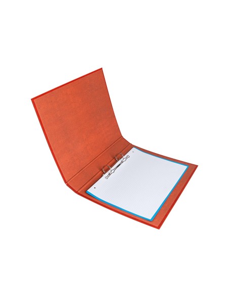 CARPETA 2 A 25 MM MIXTAS C.FORRADO CUERO FL.