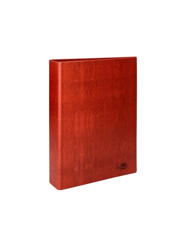 CARPETA 2 A 40 MM MIXTAS C.FORRADO CUERO FL.