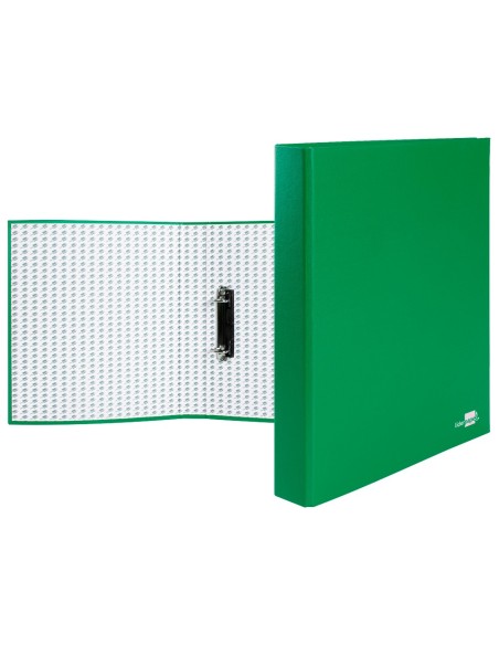 CARPETA 2 A 25 MM MIXTAS C.FORRADO PAPER FL.VERDE