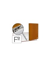 CARPETA 4 A 25 MM C.FORRADO FL.COAT SOL.MINICLIPS I-NARANJA 2