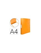 CARPETA 4 ANILLAS 25MM MIXTAS PP. A4 NJ. FLUOR OPACO 2